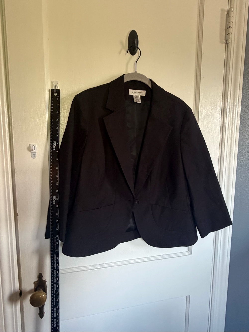 Nine West Black Women's Single-Button Blazer
